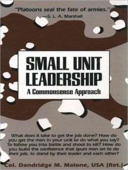 Cover of "Small Unit Leadership"