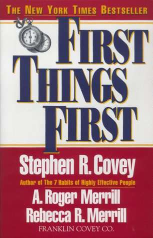 Cover of First Things First